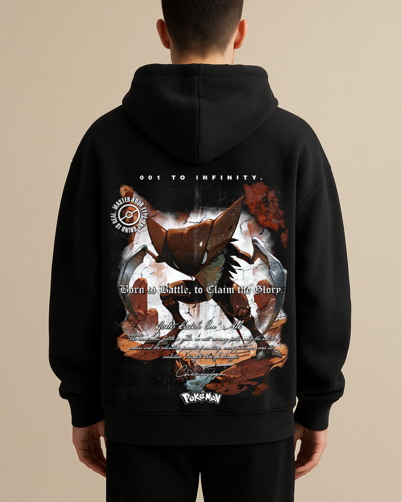 Pokémon 'Kabutops' Oversized Hoodie