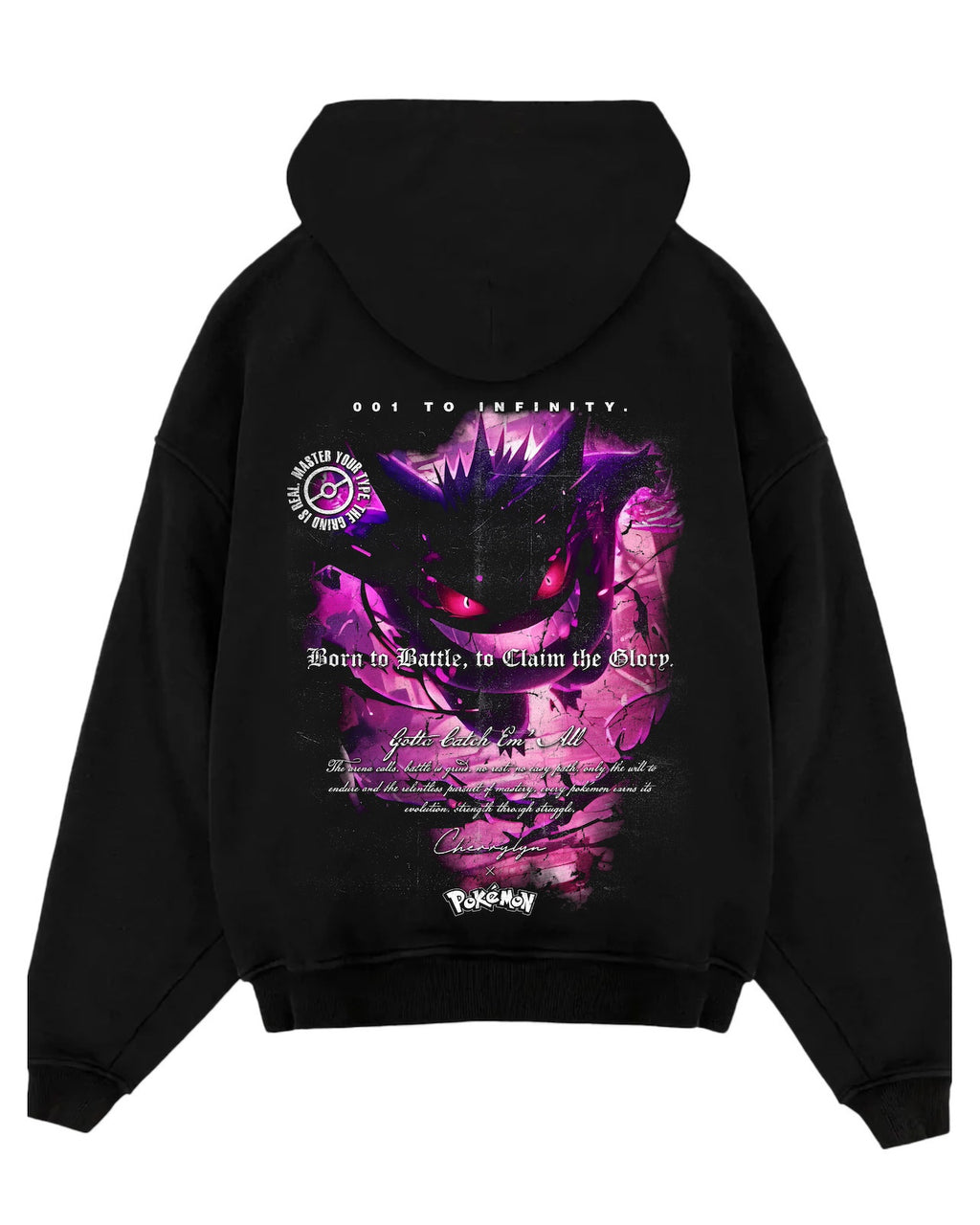 Pokémon 'Gengar' Oversized Hoodie