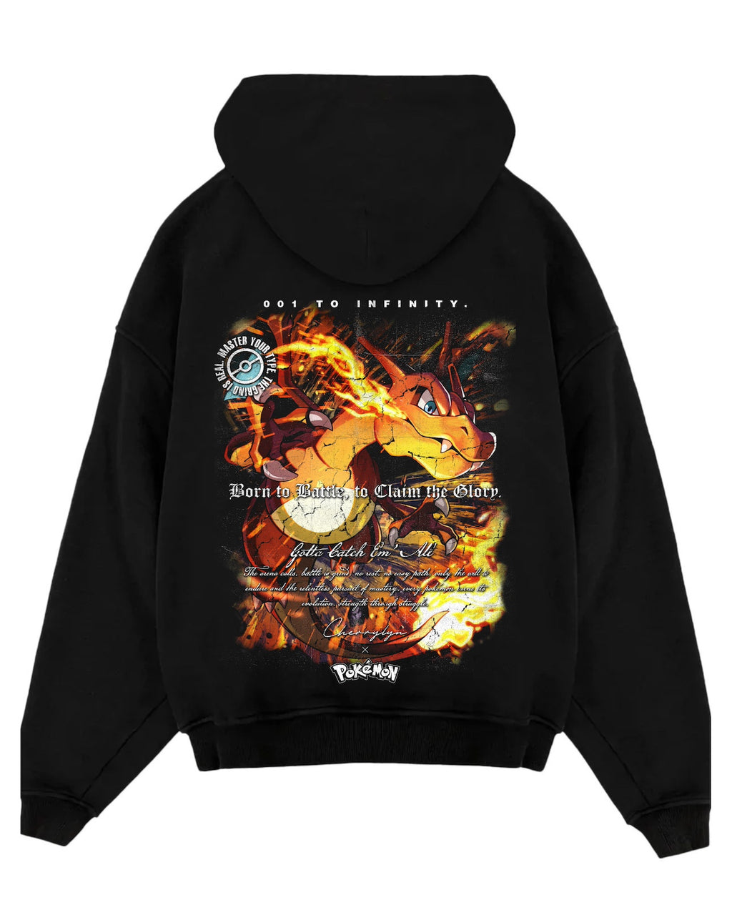 Pokémon 'Charizard' Oversized Hoodie