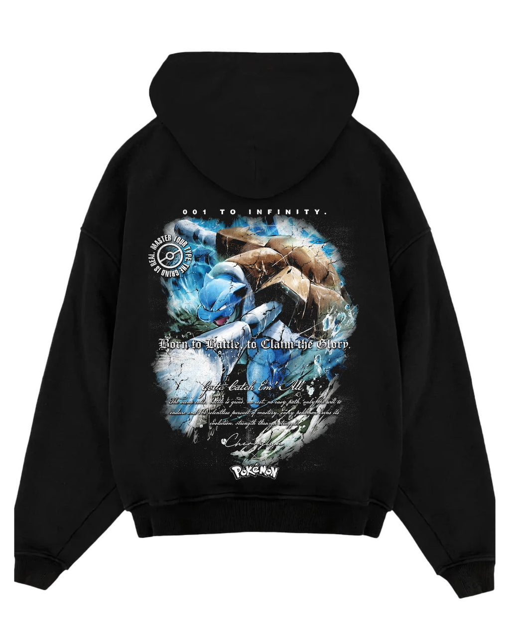 Pokémon 'Blastoise' Oversized Hoodie