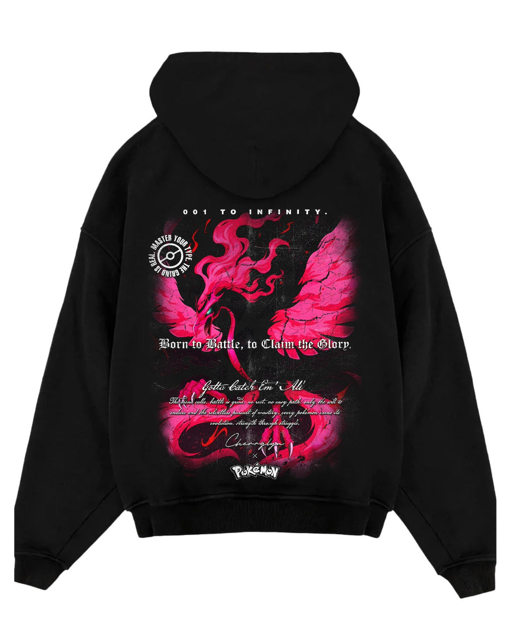 Pokémon 'Galarian Moltres' Oversized Hoodie