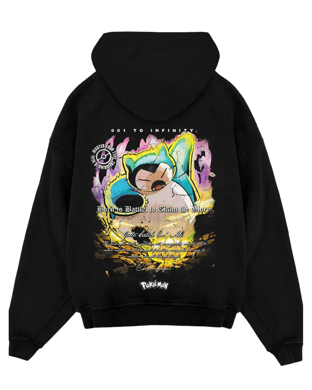 Pokémon 'Snorlax' Oversized Hoodie