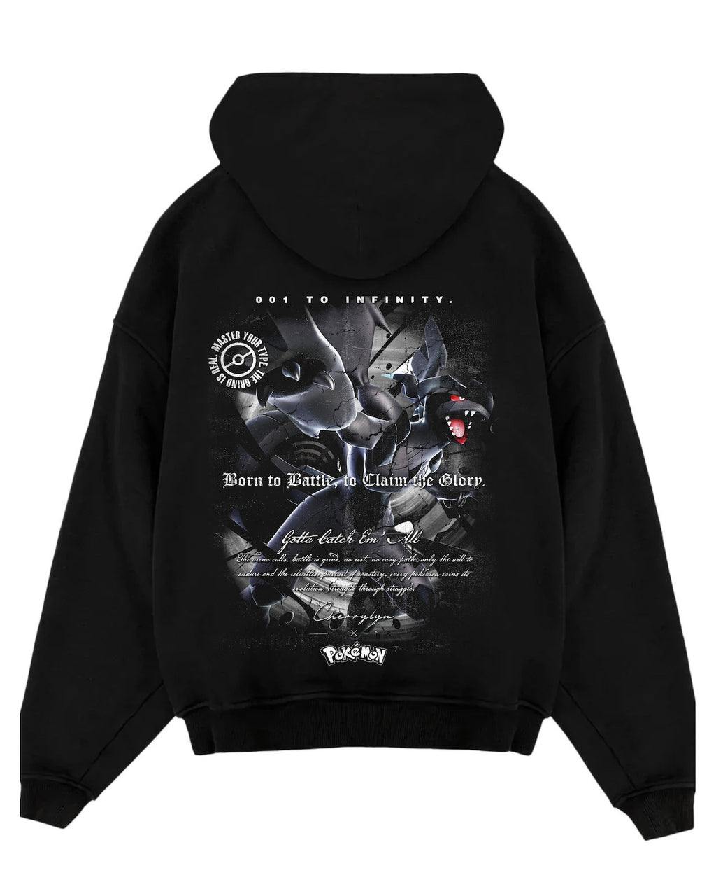 Pokémon 'Zekrom' Oversized Hoodie