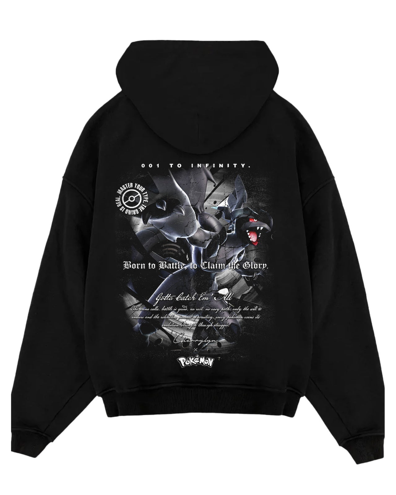 Pokémon 'Zekrom' Oversized Hoodie