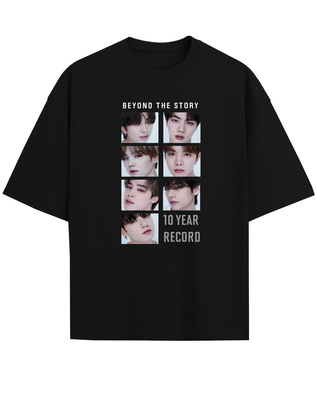 ‘BTS: Beyond The Story’ Black Oversized T-Shirt