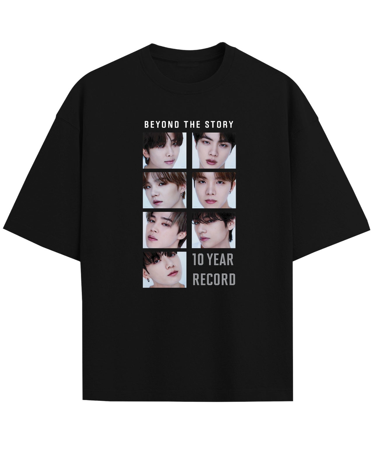 ‘BTS: Beyond The Story’ Black Oversized T-Shirt