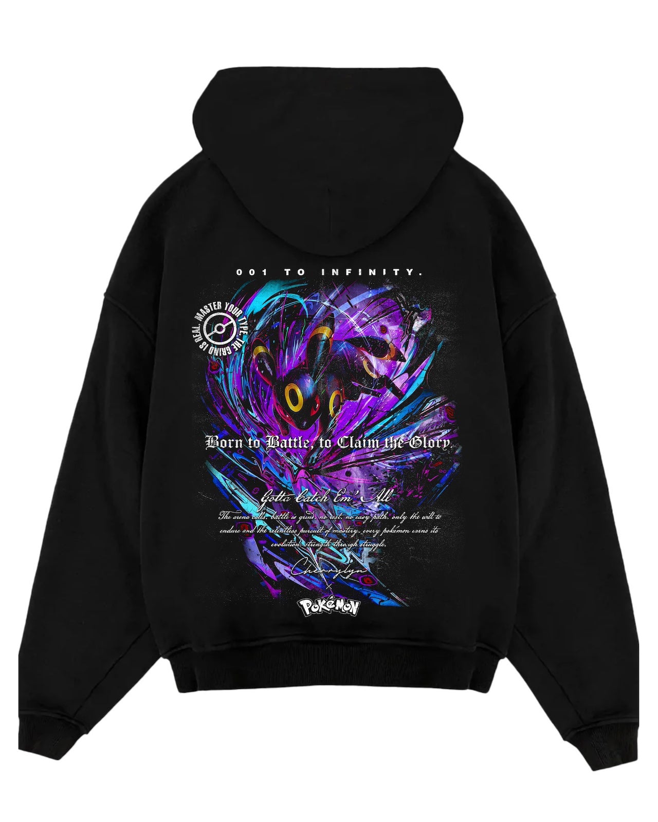 Pokémon 'Umbreon' Oversized Hoodie