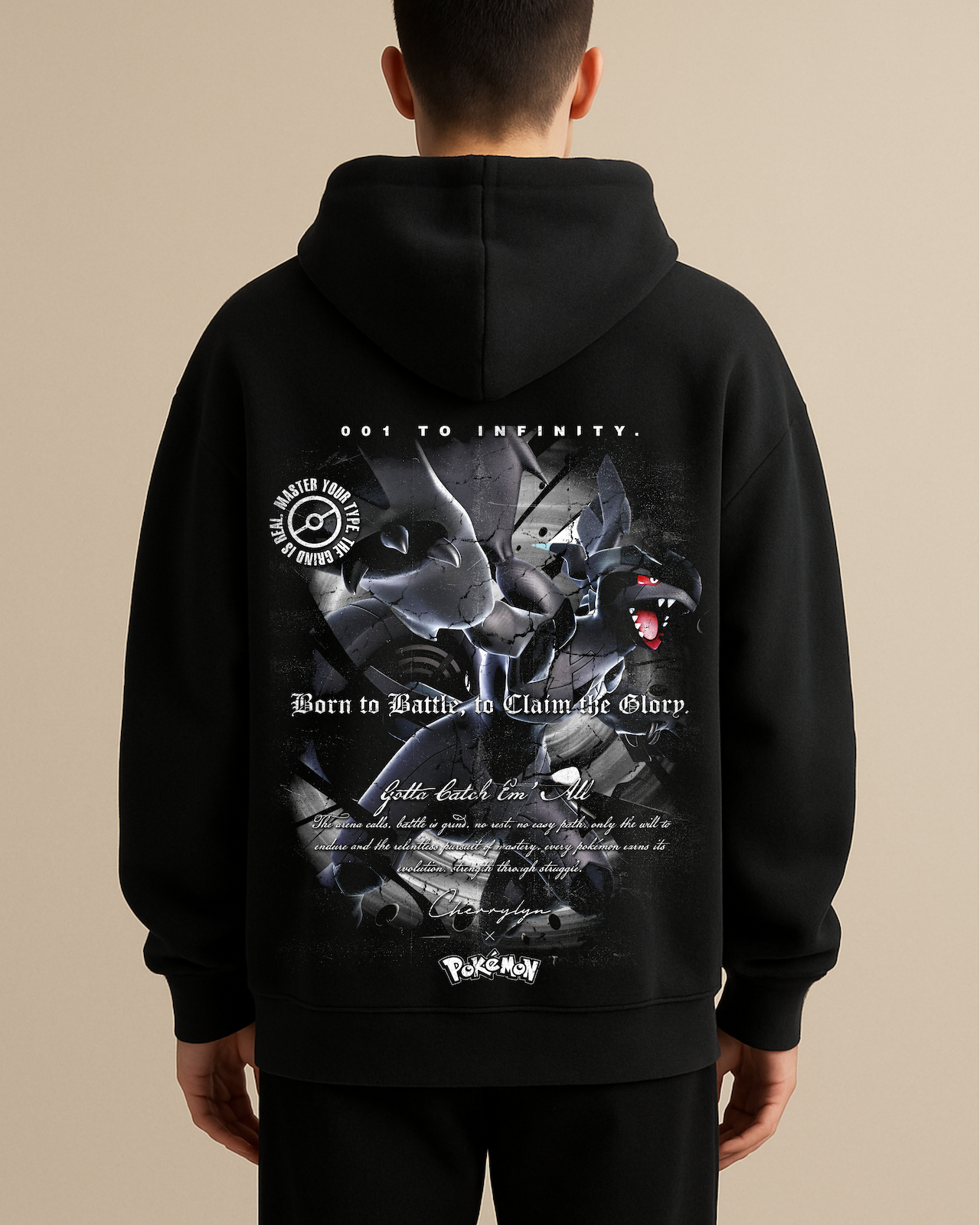 Pokémon 'Zekrom' Oversized Hoodie