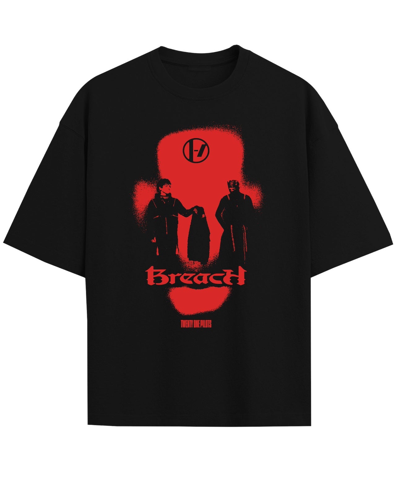 Twenty One Pilots 'Faces Of The Breach' T-Shirt