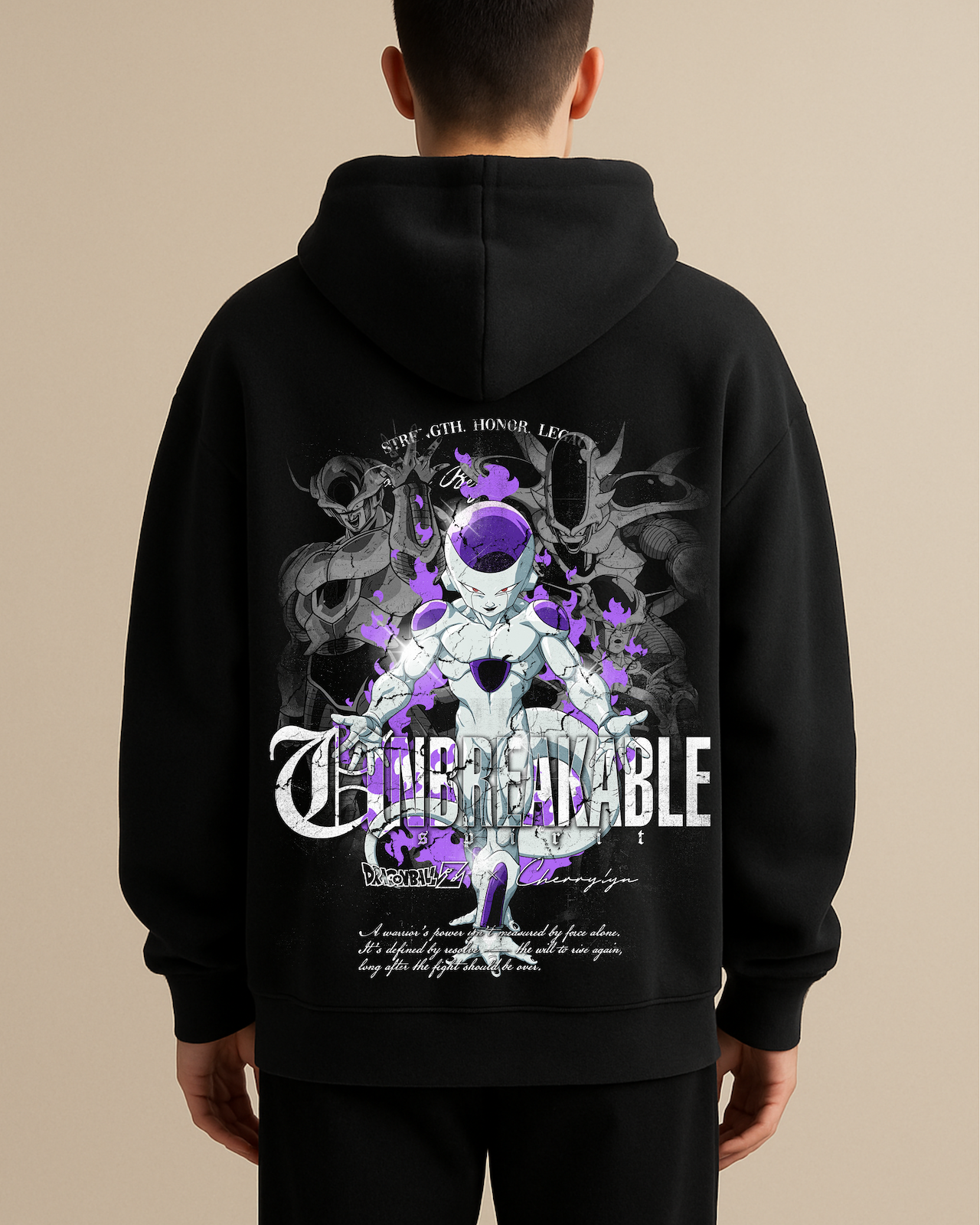 DBZ 'Freezer' Oversize Hoodie