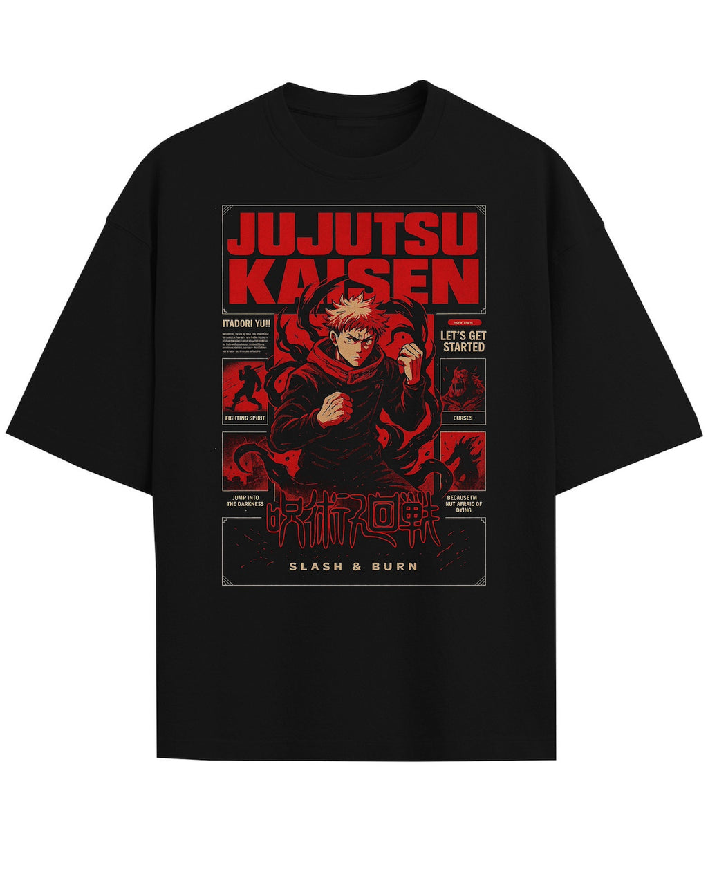 Jujutsu Kaisen 'Itadori Yuji - Cursed Energy' T-Shirt