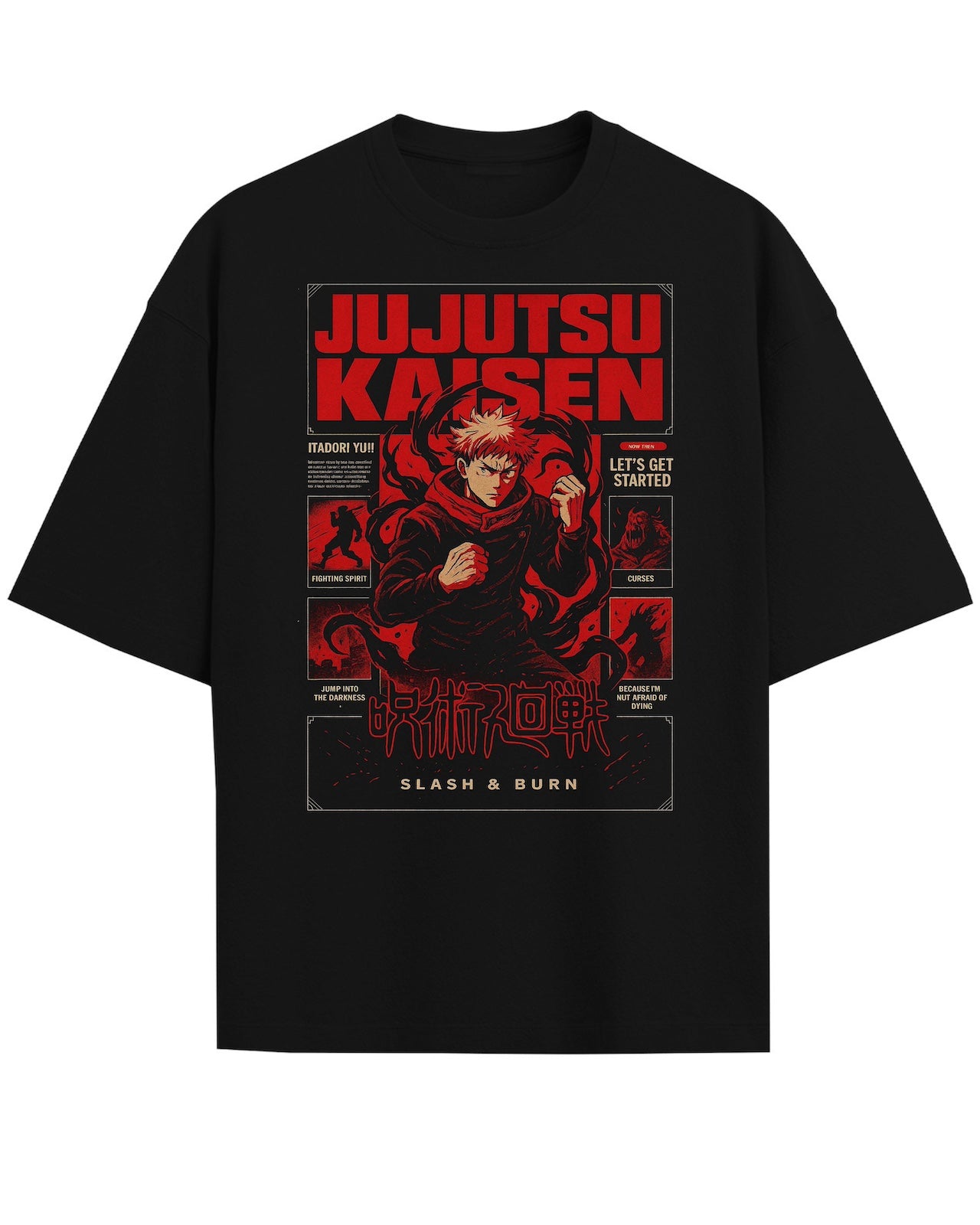 Jujutsu Kaisen 'Itadori Yuji - Cursed Energy' T-Shirt