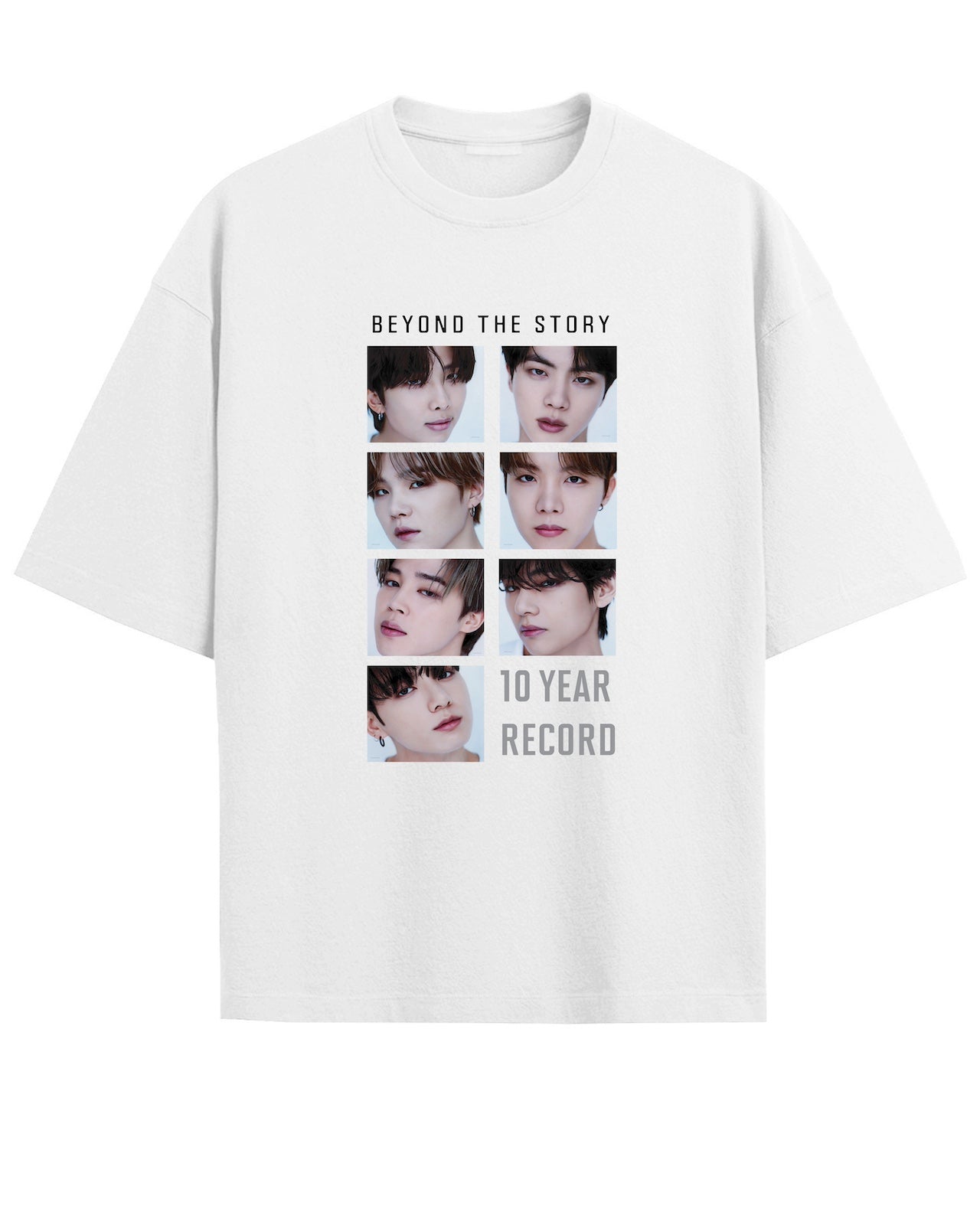 ‘BTS: Beyond The Story’ White Oversized T-Shirt