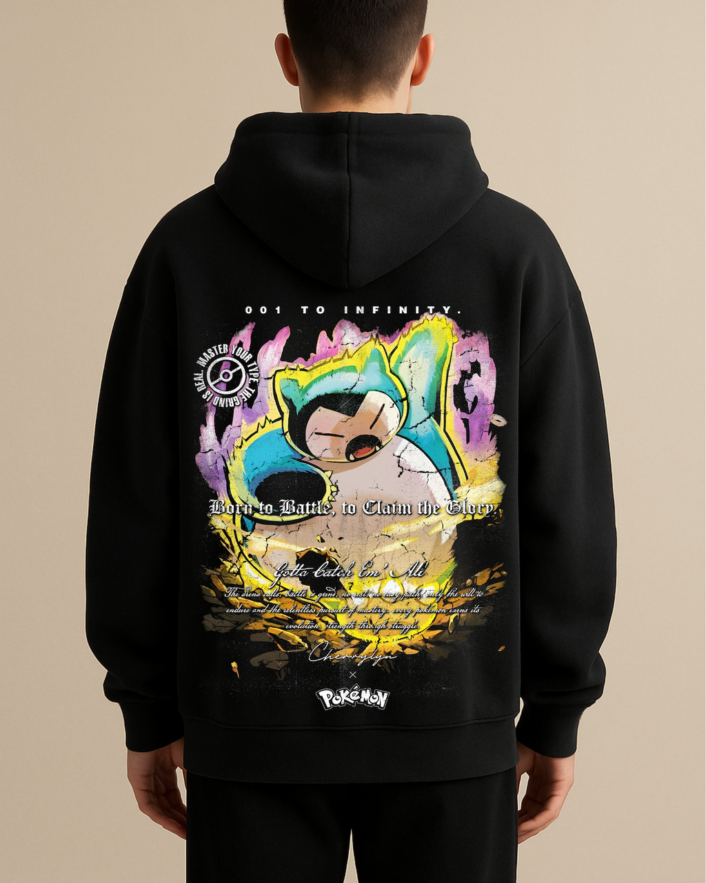 Pokémon 'Snorlax' Oversized Hoodie