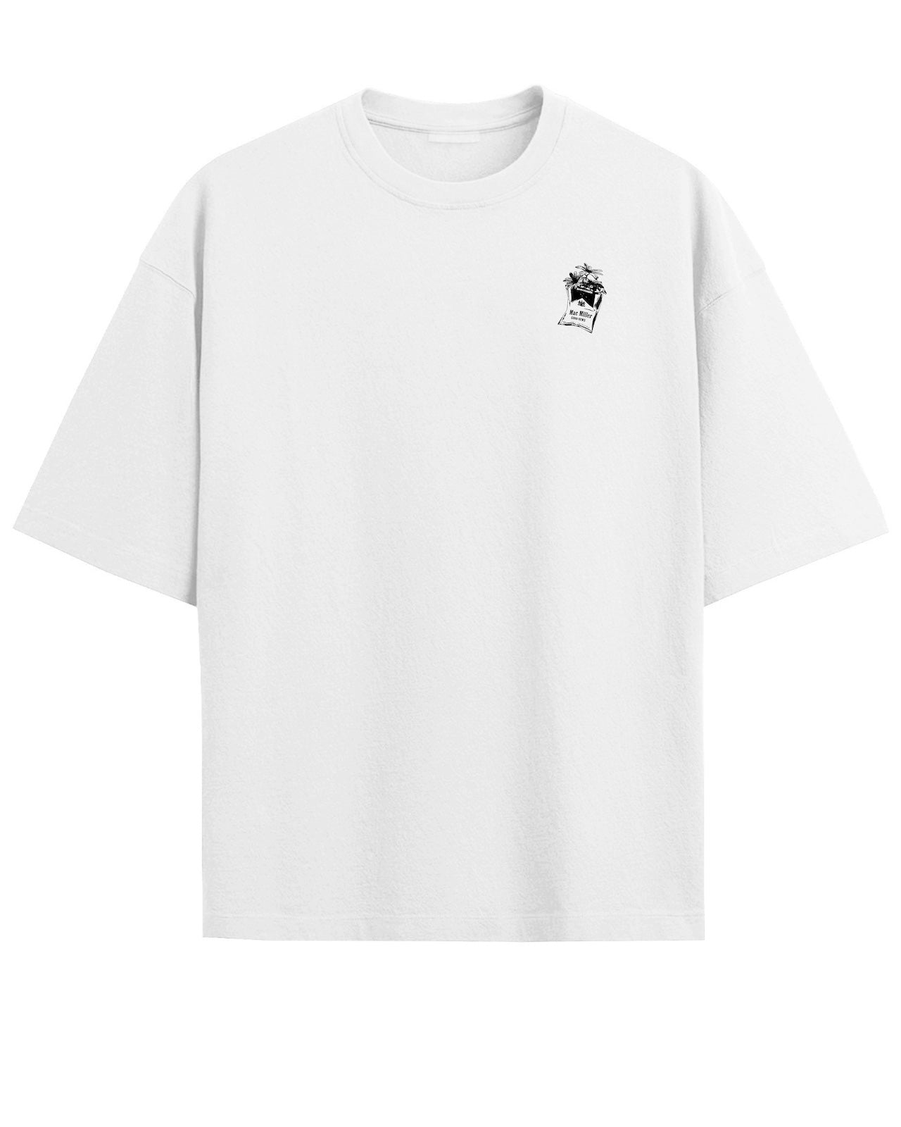 'Good News' White Oversized T-Shirt