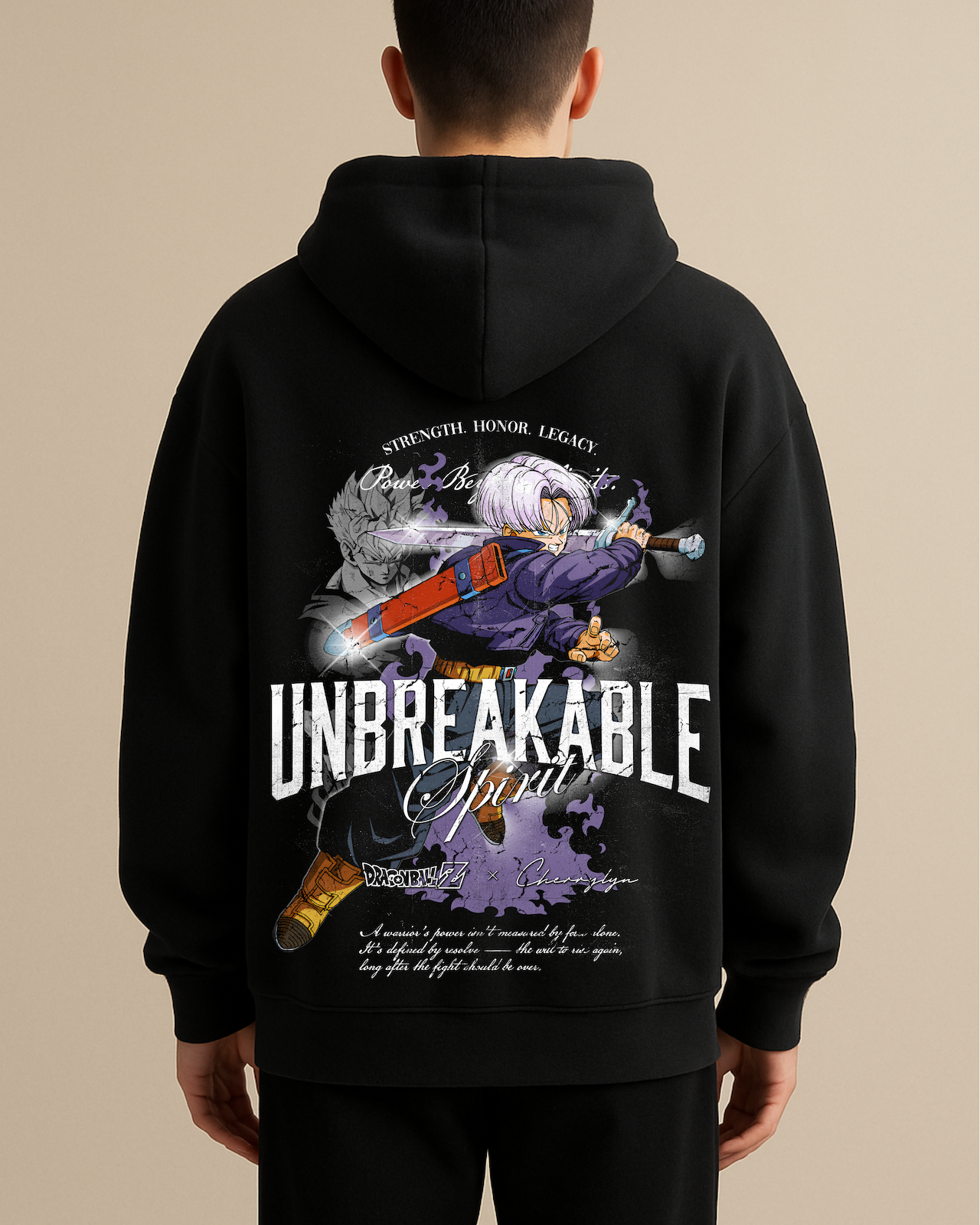 DBZ 'Future Trunks' Oversize Hoodie