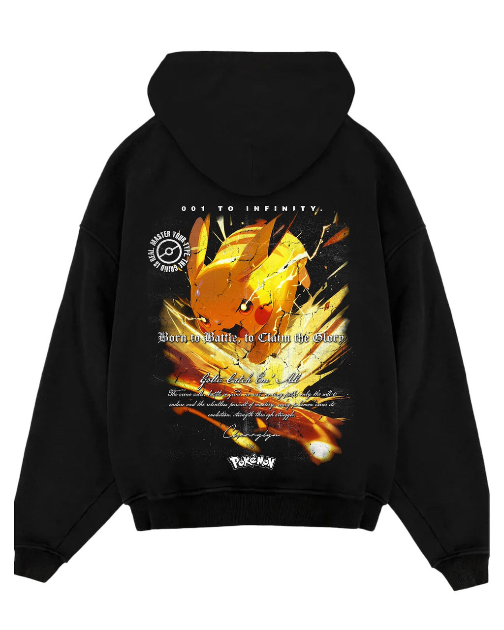 Pokémon 'Pikachu' Oversized Hoodie