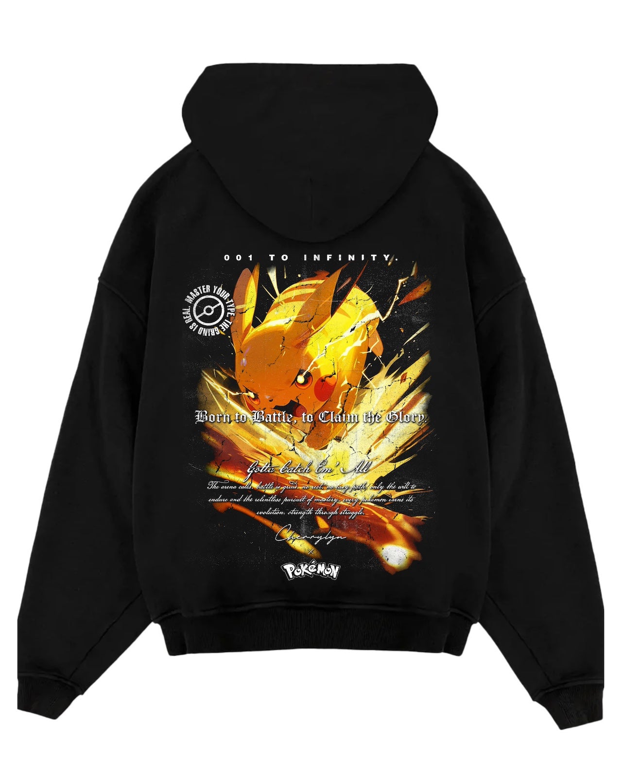 Pokémon 'Pikachu' Oversized Hoodie