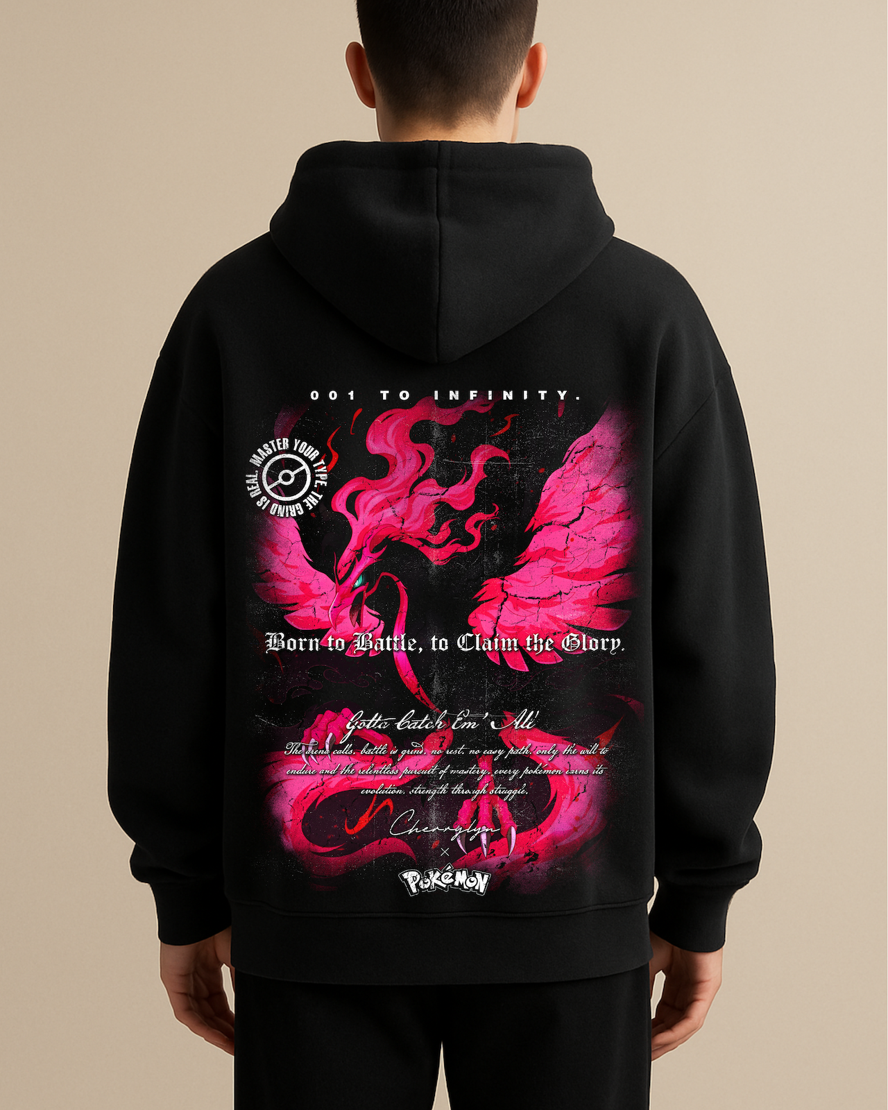 Pokémon 'Galarian Moltres' Oversized Hoodie