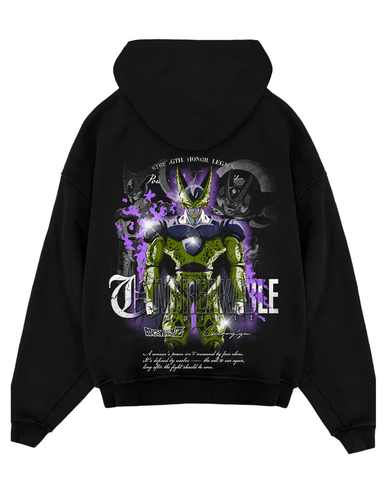 DBZ 'Perfect Cell' Oversize Hoodie