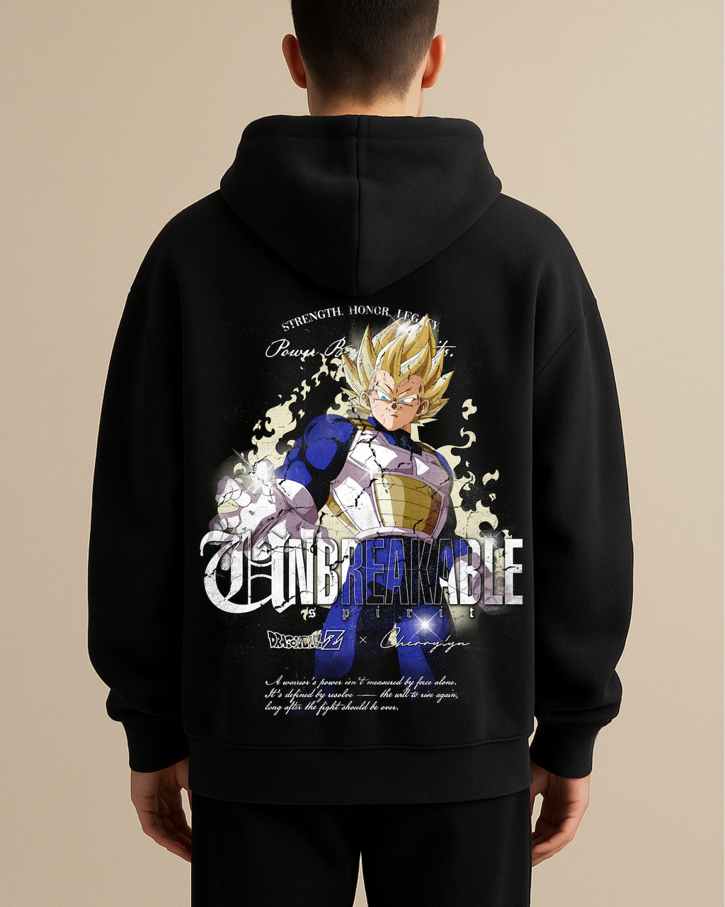 DBZ 'Vegeta' Oversize Hoodie