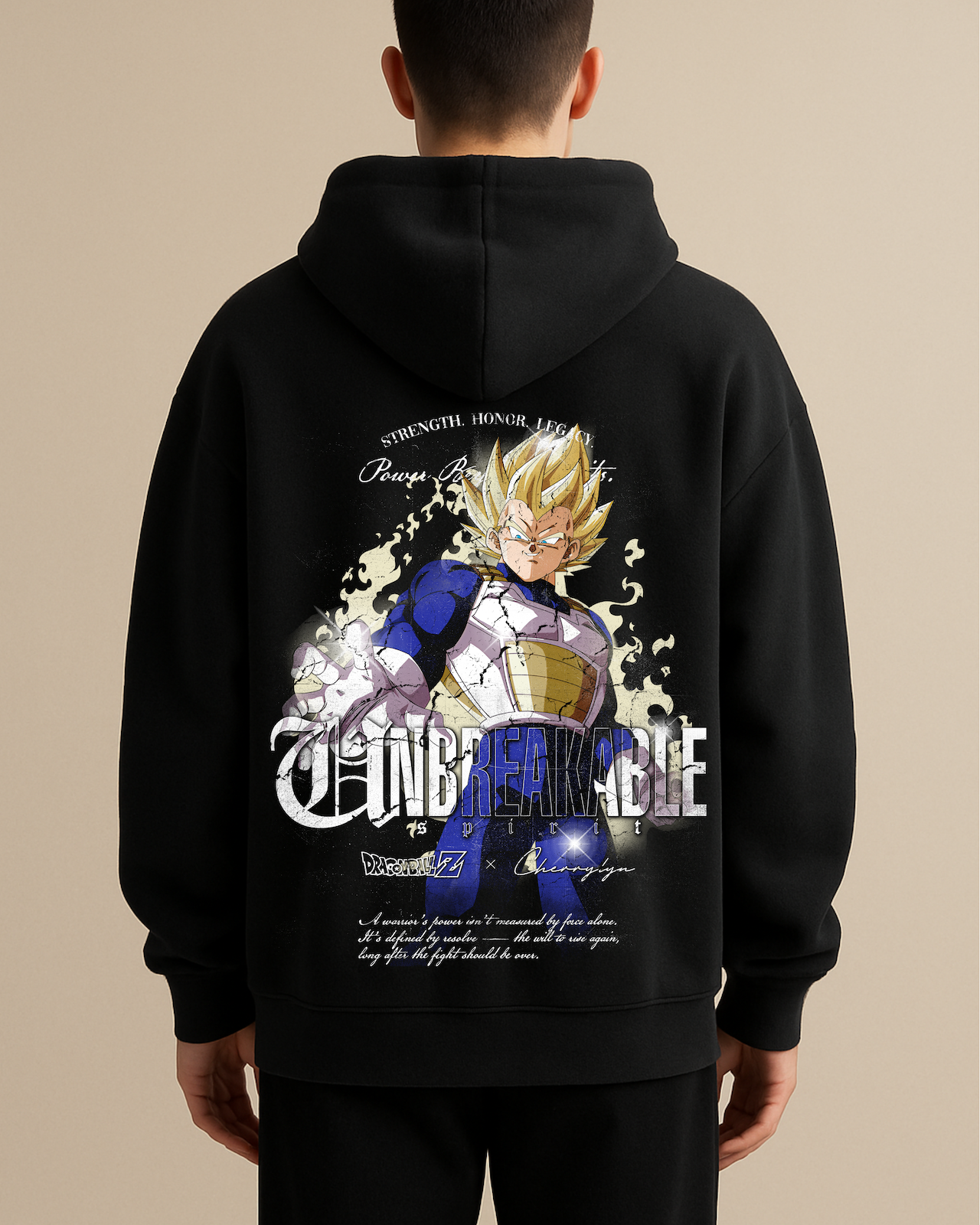 DBZ 'Vegeta' Oversize Hoodie