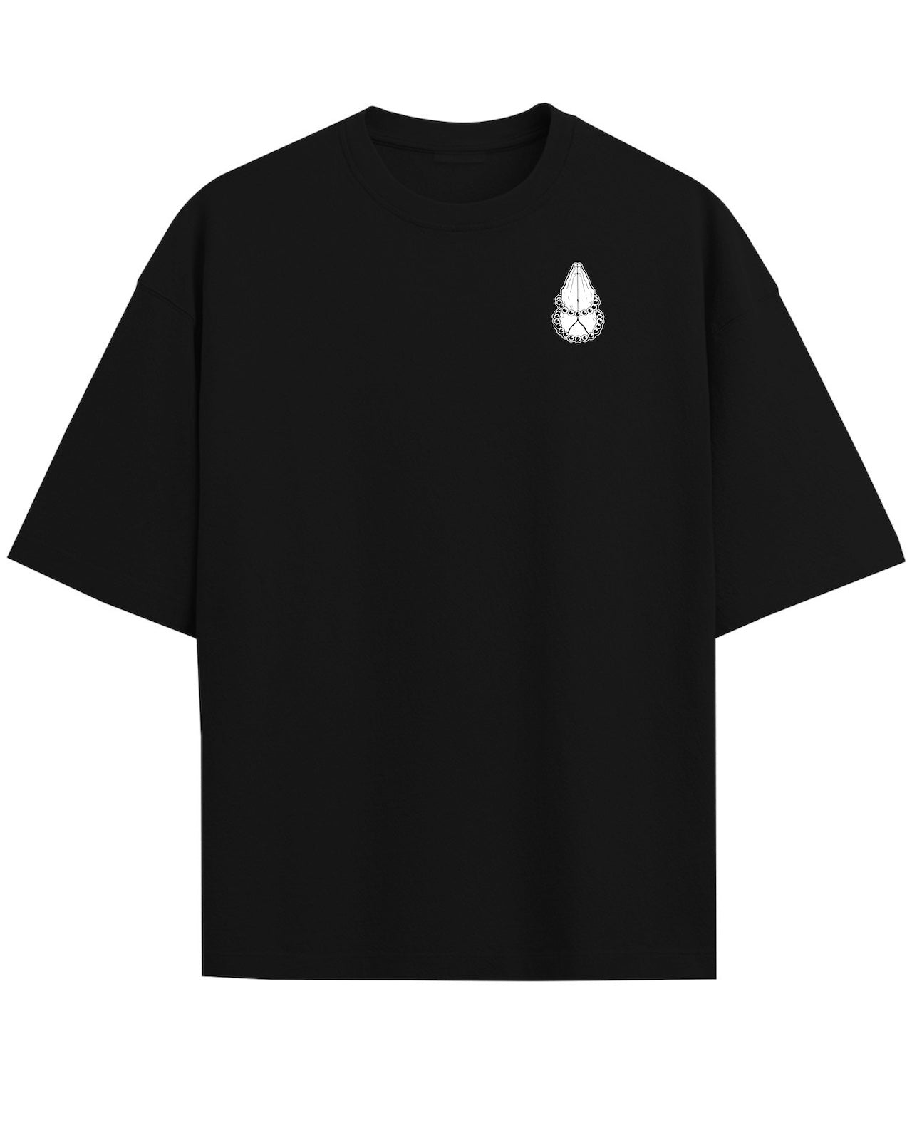 'Gyomei Himejima' Black Oversized T-Shirt