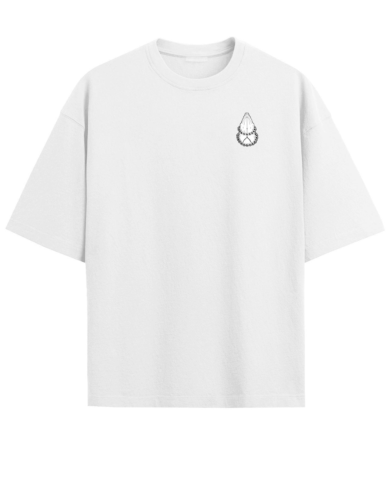 'Gyomei Himejima' White Oversized T-Shirt