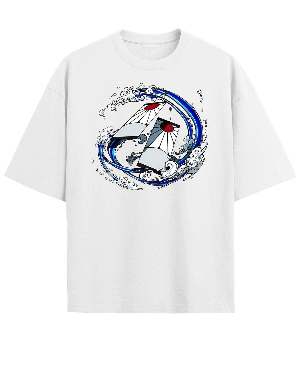 'Demon Slayer: Tanjiro Earrings' Oversized T-Shirt
