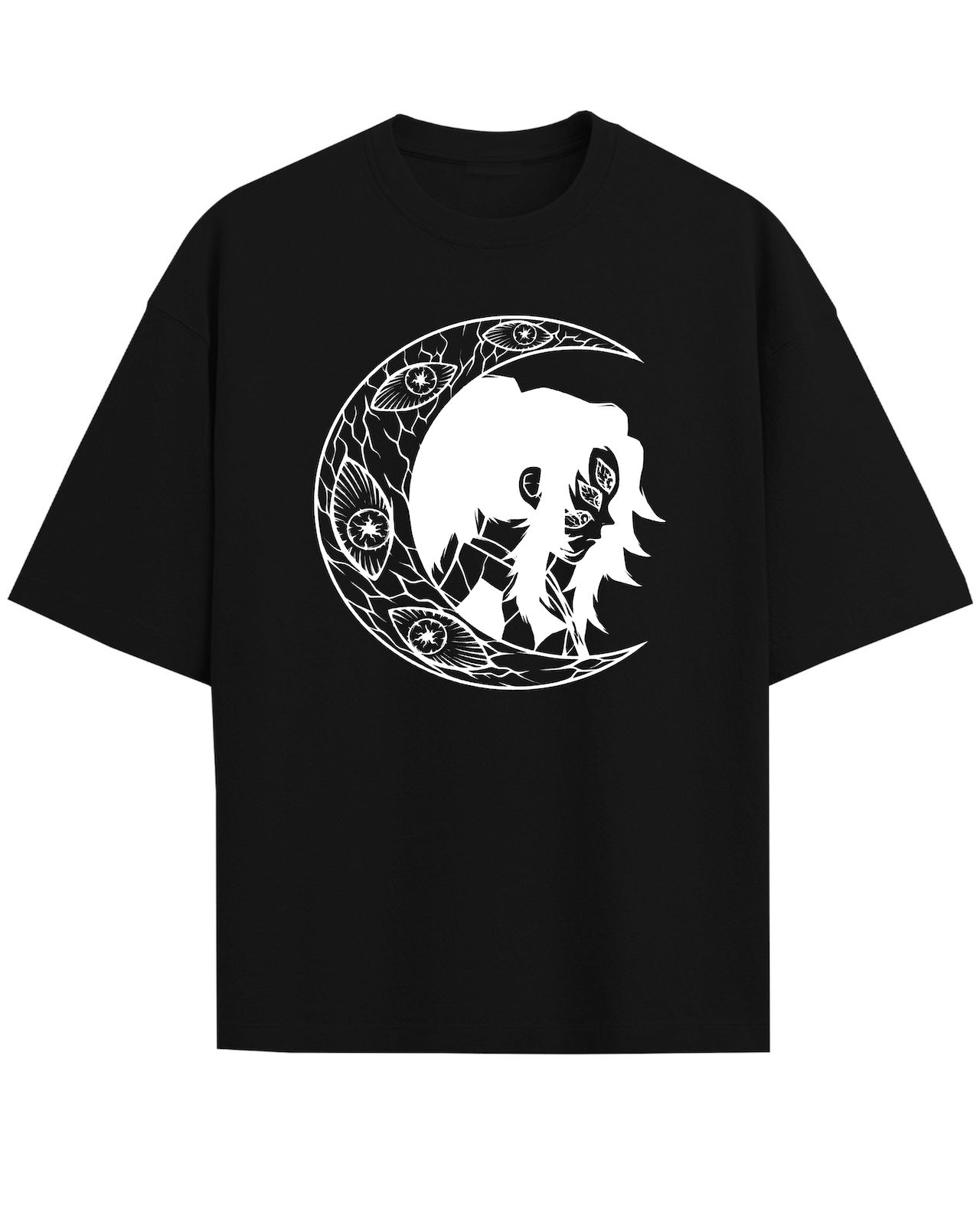 'Demon Of The Moon' Oversized T-Shirt