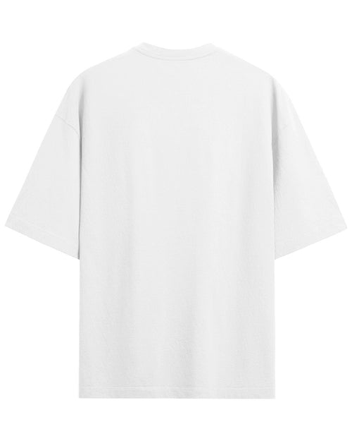 'AstroBoy' White Oversized T-Shirt